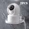 1/2pcs Monitor adesivo mensola galleggiante telecamere di sicurezza Baby Monitor mensola a muro Non perforante Office Home Decor bagno Storage