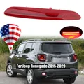 Rosso terzo freno ad alto montaggio luce di Stop lampada LED per Jeep Renegade 2015 2016 2017 2018 2019 2020 68247167AA 53393384 51953596