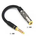 Cavo audio adattatore per cuffie bilanciato HIFI da 4,4 mm da 4,4 a 3,5 mm 2,5 mm 6,35 mm XLR 4 pin