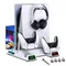 Il più nuovo supporto verticale PS5 2 Controller Base di ricarica 2 ventola di raffreddamento per Sony Playstation 5 Play Station PS 5 accessori per Console