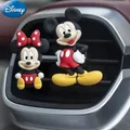 Kawaii Disney Mickey Mouse Anime figure Car profumo clip accessori auto diffusore di fragranze
