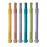 6 pezzi tubi per la dentizione giocattoli di paglia per la dentizione paglia molare cava per la casa