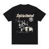 Rock Band toyio Hotel Beyond The World 2023 Tour Concert T T-Shirt moda uomo Casual manica corta