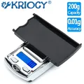 1Pc 200g 0.01g di precisione portatile a forma di chiave per auto Mini bilancia elettronica tascabile digitale con Display LCD e batterie