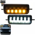 VAZ NIVA 2121/2131/21214 Auto LED DRL LED Luce di marcia diurna 12V Giallo Bianco 6000k Luci diurne Luci laterali per LADA 4x4 URBAN