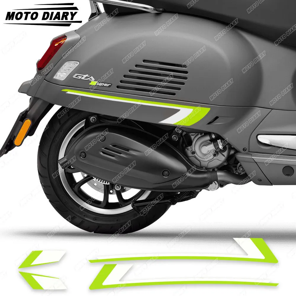 Per Vespa GTS 250 GTS 300 Super GTV 250 GTV 300 GTS250 GTS300 GTV300 GTV300 Set di adesivi per Scooter decalcomanie per carrozzeria laterali impermeabili