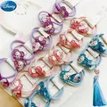 Disney Frozen Anime figure ragazze corda per capelli Elsa principessa accessori per capelli neonate