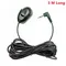 Microfono per auto lungo 3 m Audio Microfono cablato adesivo esterno per autoradio Lettore MP3 Navigatore GPS Tipo di pasta Spine SM Lotus da 3,5 mm