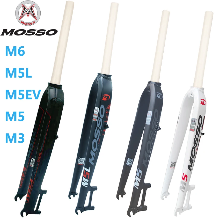 Moso forcella M5L M6 M6I M5 M5E M5EV M3 strada MTB forcella v freno 26 27.5 29 forcella bicicletta forche anteriori alluminio 7005