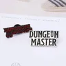 Custom Punk DnD Dungeon Master Dungeons and Dragons spille smaltate D20 distintivi gioco di ruolo