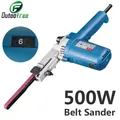 Rettificatrice angolare per smerigliatrice a nastro levigatrice a nastro 220V 500W con nastri abrasivi 9x533mm per lucidatrice fai da te in legno metallo