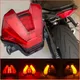 Per Yamaha MT-07 MT07 2021 2022 2023 E-Mark fanale posteriore per moto freno Stop Lamp indicatori di direzione fanale posteriore a LED integrato.
