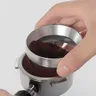 Anello di dosaggio per caffè magnetico da 49MM anello di dosaggio in alluminio imbuto per tazza