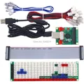 Controller pulsante arcade con cavo, codificatore tastiera USB, scheda di espansione, computer PC, giochi arcade