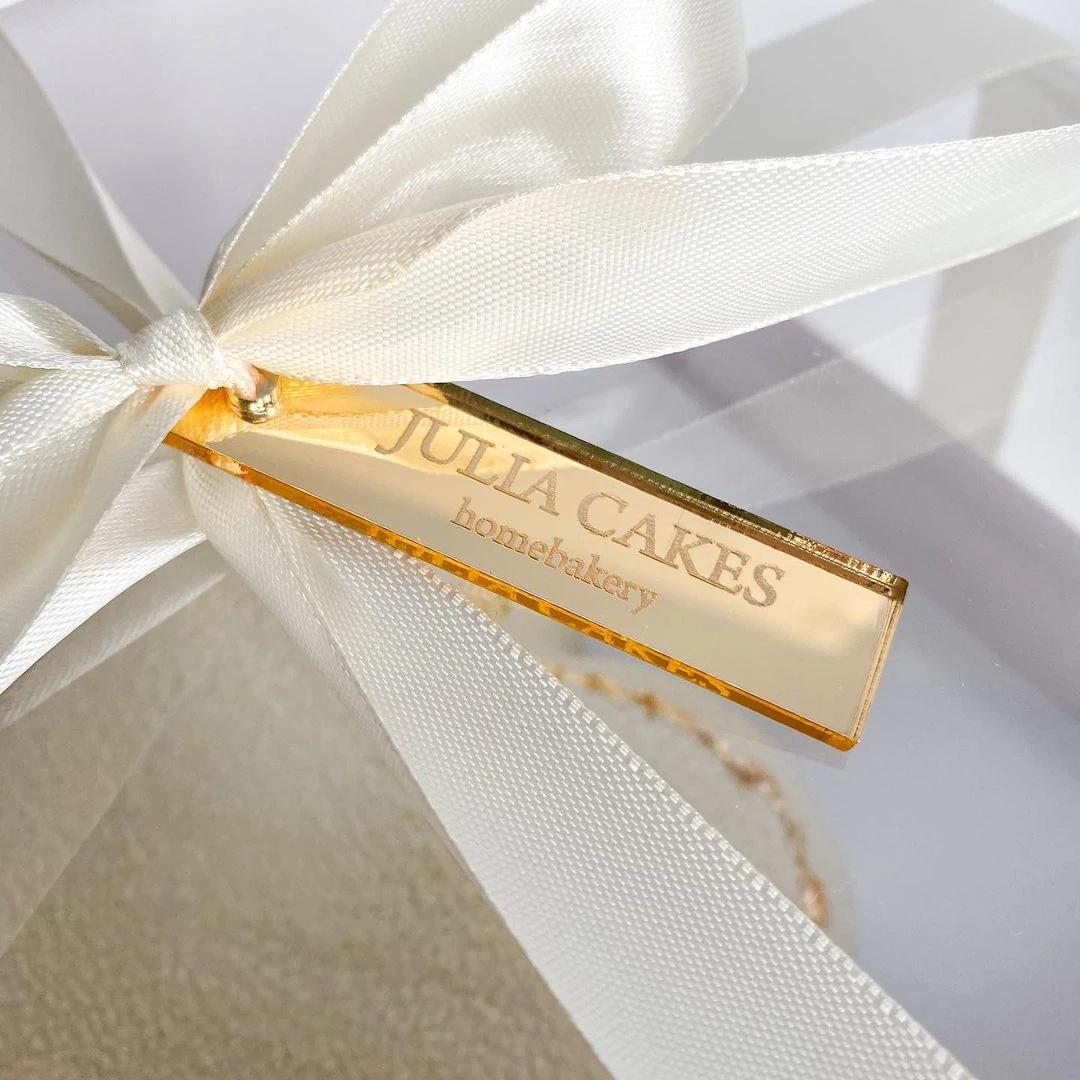 30 pezzi con lettere personalizzate nome specchio dorato decorazioni per feste di matrimonio etichette regalo per baby shower etichette per abbigliamento marchi loghi personalizzati