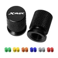 XMAX valvola per pneumatici per moto CNC in alluminio per pneumatici Air Port Stem Cover Cap