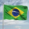 Bandiera nazionale brasiliana 90x150cm bandiera brasiliana brasiliana con stampa digitale in