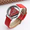 Womage Orologi da donna Orologi da donna Orologi da triangolo di moda Orologi da donna trasparenti