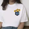 Maglietta stampata girasole Van Gogh Art magliette moda donna top Tee Harajuku magliette magliette
