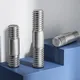 Metric M3 M4 M5 M6 M8 M10 M12 M14M16 Double End Thread Rod 304 Stainless Steel Stud Bolts Rod Tooth