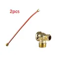 Valvola di ritegno del compressore d'aria da 200mm tubo di scarico valvola di ritegno in lega di zinco a 3 porte per il collegamento del tubo accessori per parti del compressore d'aria