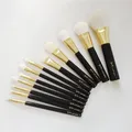 yani TF-SERIES Makeup 12-Brushes Complete Set Luxury Bronzer Cheek Cream Foundation Eyeshadow