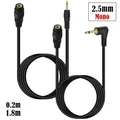 Cavo di prolunga audio per microfono per cuffie cablato maschio-femmina da 2,5 mm, cavo adattatore