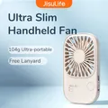 JISULIFE Mini ventilatore portatile Ventilatore portatile, Piccolo ventilatore da scrivania con staffa, Ventilatori per ciglia ricaricabili tramite USB, Ventilatore per trucco ciglia