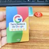 La scheda NFC di recensione di Google aumenta le tue recensioni dimensioni della carta Standard in