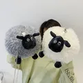 Cute Fluffy Soft Lamb Bag Women Cartoon Sling Bag Fluffy Animal Crossbody Bag borsa a tracolla in