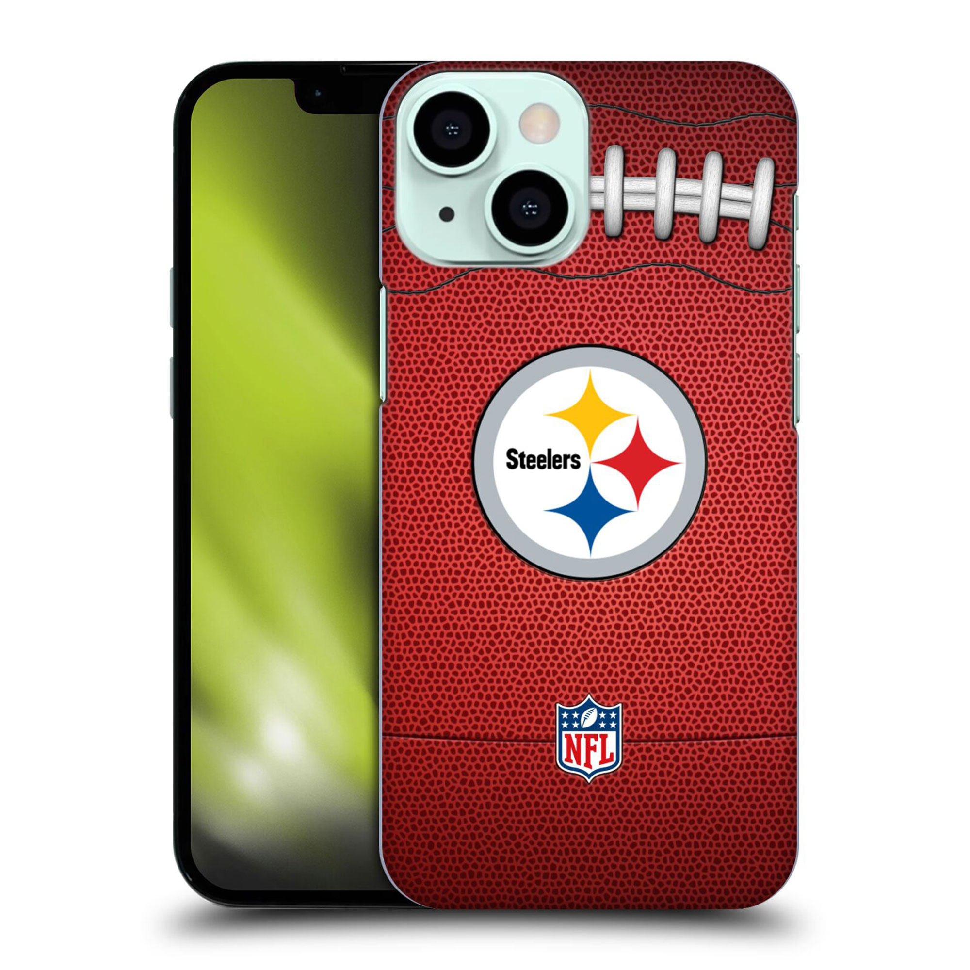 Pittsburgh Steelers Hartschalen-Handyhülle mit Football-Grafik - iPhone Image