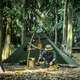 Onetigris Multiuse Raincoat Configurable Outdoor Tent TENTSFORMER Poncho Shelter 1500mm Waterproof 3