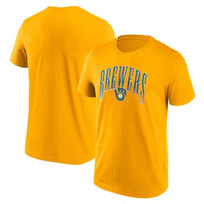 Milwaukee Brewers True Classics Word Arch Graphic T-Shirt – Herren Image