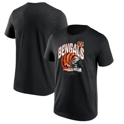 Cincinnati Bengals End Around Helm-Grafik-T-Shirt – Herren Image