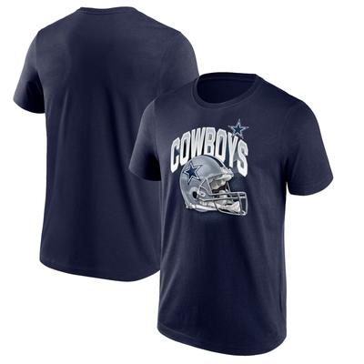Dallas Cowboys End Around Helm-Grafik-T-Shirt – Herren Image