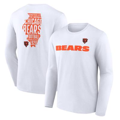 Chicago Bears Hometown Hot Shot Grafik-Langarm-T-Shirt – Herren Image