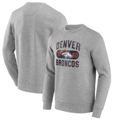 Denver Broncos True Classics Hometown Elevated Graphic Crew Sweatshirt – Herren Image
