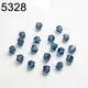 Original Crystal from Austria 5328 Bicone Loose Beads Rhinestone for Jewelry Making Nail Art Bags