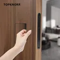 Invisible Room Door Lock Hidden Outward-opening Wooden Door Handle Magnetic Door Handle Indoor