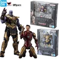 In Stock Bandai S.H.Figuarts Thanos Iron Man Mark 85 5th 2023 Edition (The Infinity Saga) Action