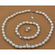 Fashion Real Freshwater Pearl Necklace Bracelet Earrings Jewelry Set Nice Jewelry Set Exquisite