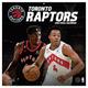 "Calendrier mural Toronto Raptors 2024 12 x 12 pouces"