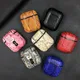 Snake Skin PU Leather Earphone Case For Apple Airpods Pro Bluetooth Headset Protective Shockproof