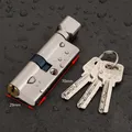 Door Cylinder Lock Biased 70mm 3 Keys Anti-Theft Entrance Brass AB Door Lock Home Security Interior