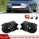 Halogen And LED Bulbs Front Bumper Fog Light Foglamp Fit For Audi A4 B6 2001 2002 2003 2004 2005