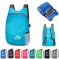 Men Foldable Lightweight Outdoor Backpack 20L Unisex Portable Camping Hiking Travel Daypack Leisure
