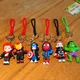 Marvel Spider Man Cute Doll Pendant Action Figures Avengers Iron Man Captain America Keychain Bag