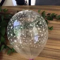 10pcs 12inch Stars Printed latex balloons Wedding Birthday Party Decoration magic bubble transparent