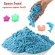 New 1500g Dynamic Sand Toys Magic Clay Colored Soft Slime Space Sand Supplies Play Sand Model Tools