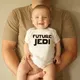 Newborn Baby Future JEDI Print Cotton Romper Outfits Infant Jumpsuit Baby Boy Costumes Girl Playsuit